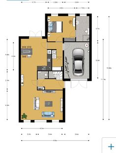 bungalow bouwen plattegrond-1