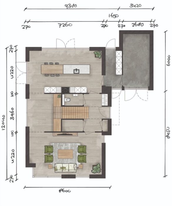 bungalow bouwen plattegrond-2-gratis
