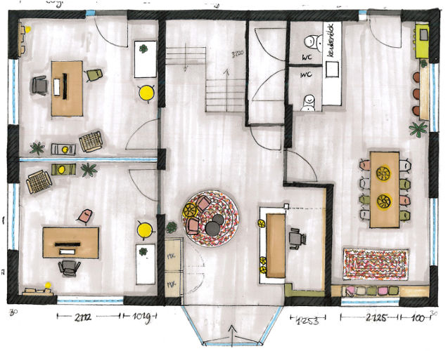 kantoor plattegrond-2-gratis