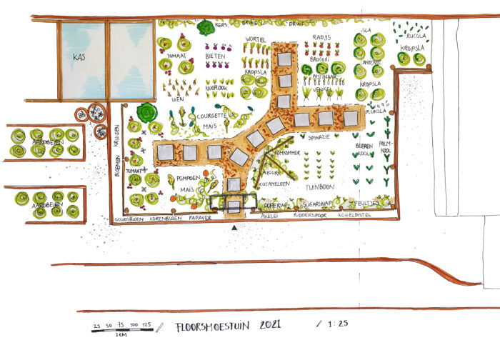 plattegrond moestuin tekening-2-gratis