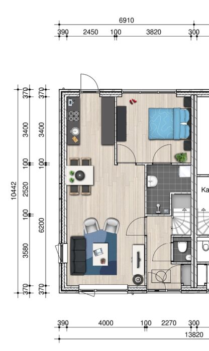 seniorenwoning plattegrond-2-gratis