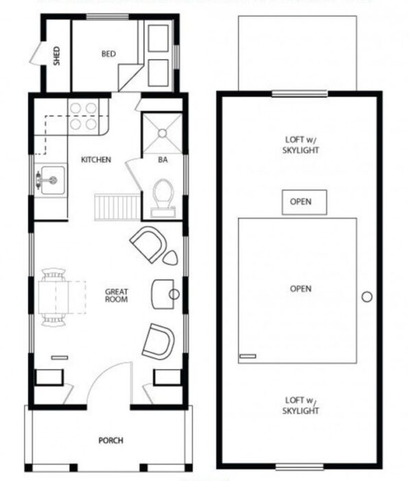 tiny house plattegrond-2-gratis